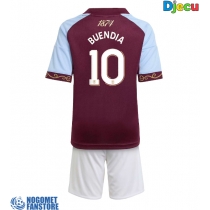 Aston Villa Emiliano Buendia #10 Domaci Dres za djecu 2025-26 Kratak Rukav (+ Kratke hlače)